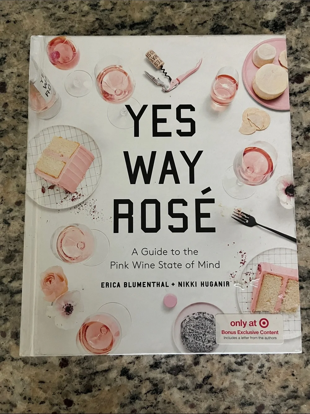 Target Yes Way Rosé Book - Pink and White Cover